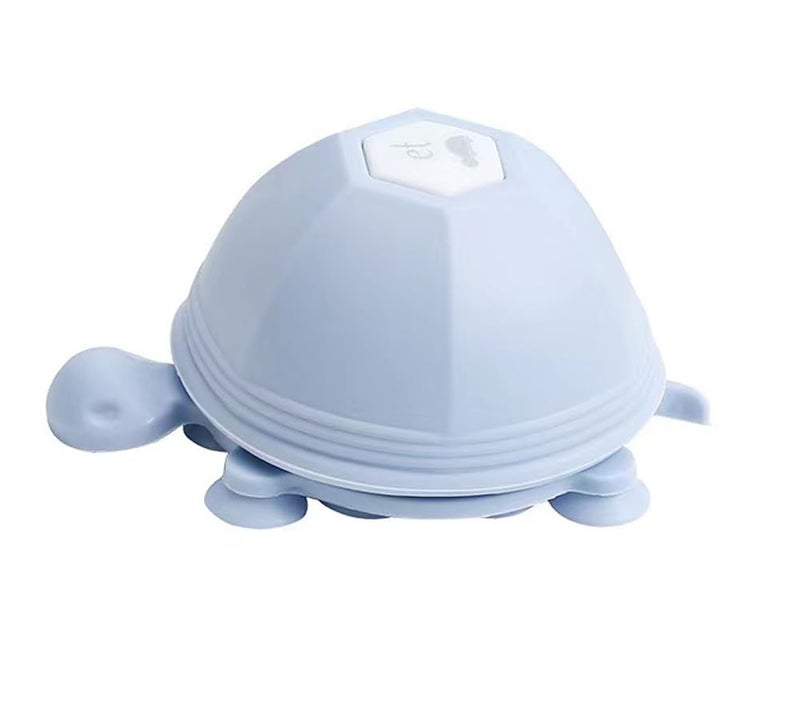 Rain House Cute Earbuds Holder Case Cord Wrap Earphone Tangle-Free Cable Turtle Organizer Headphone Storage Accessories Headset Winder Hang Case (Blue) - Image 1